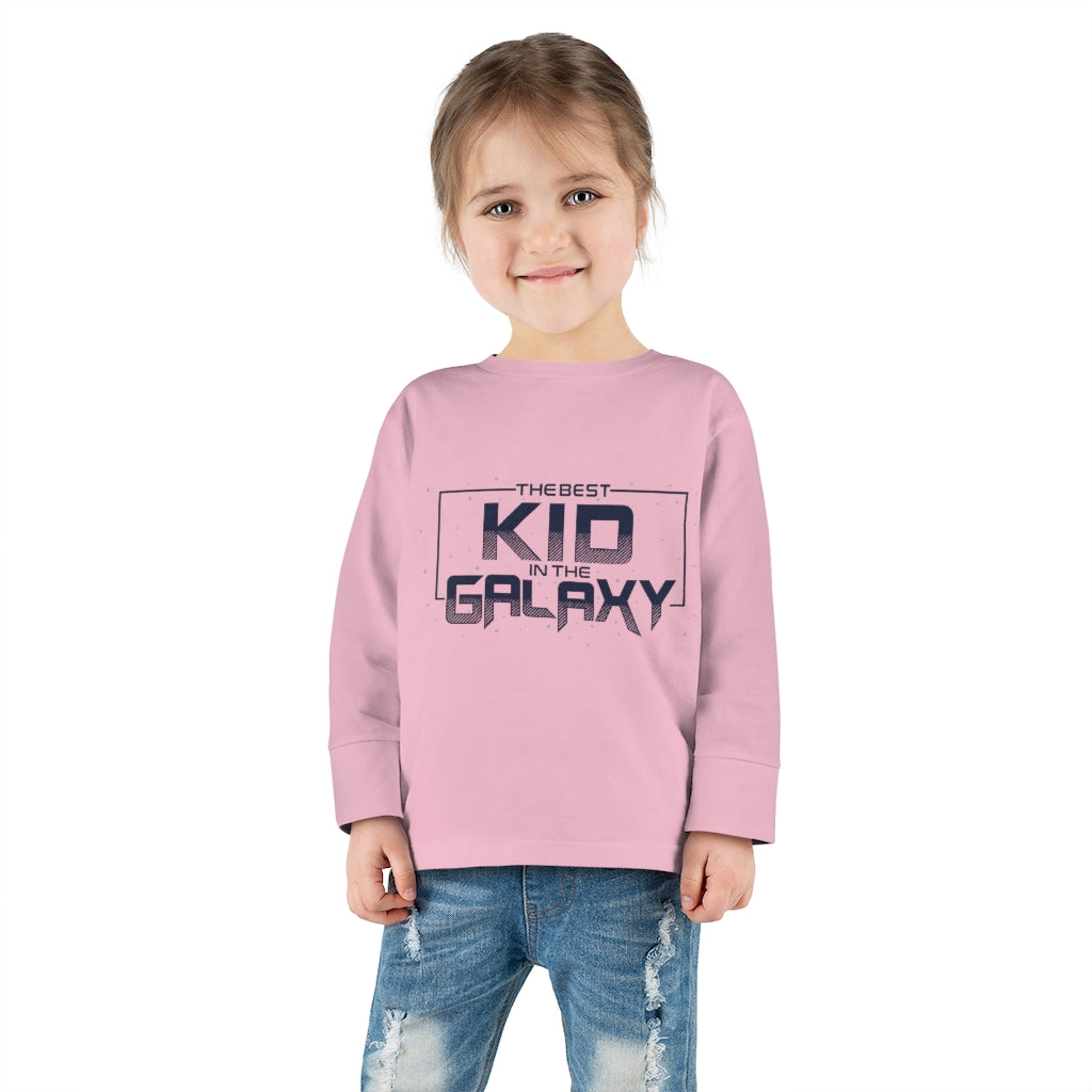 Best In The Galaxy Toddler Long Sleeve Tee