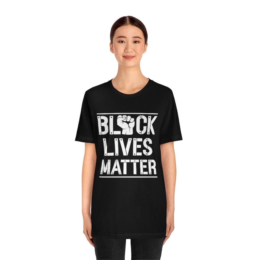 Black Lives Matter Unisex Jersey Short Sleeve Tee