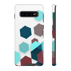 Hexagon Geometric Samsung Galaxy Tough Cases