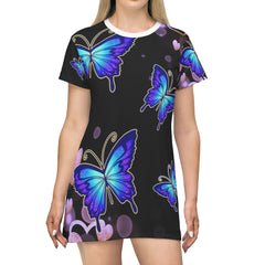 Butterfly Love T-Shirt Dress