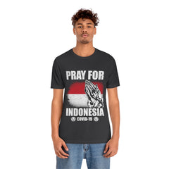 Pray For Indonesia Unisex Jersey Short Sleeve Tee