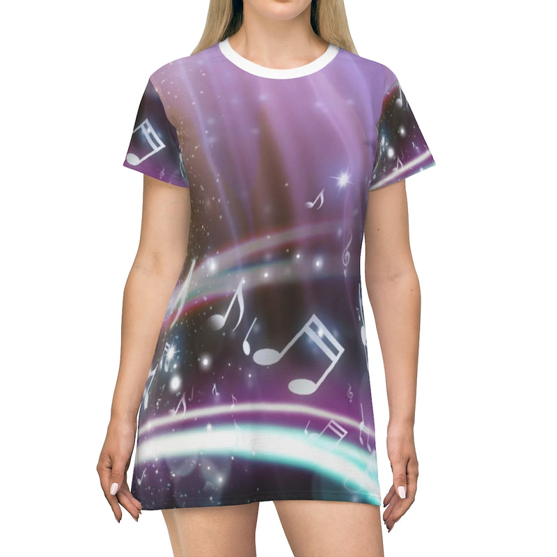 Magical Music T-Shirt Dress