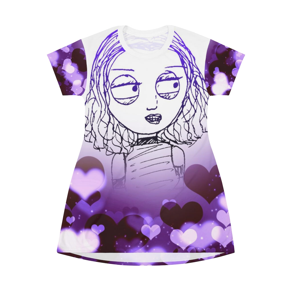 Cartoon T-Shirt Dress