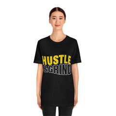 Hustle And Grind Unisex Jersey Short Sleeve Tee