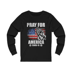 Pray For America Unisex Jersey Long Sleeve Tee