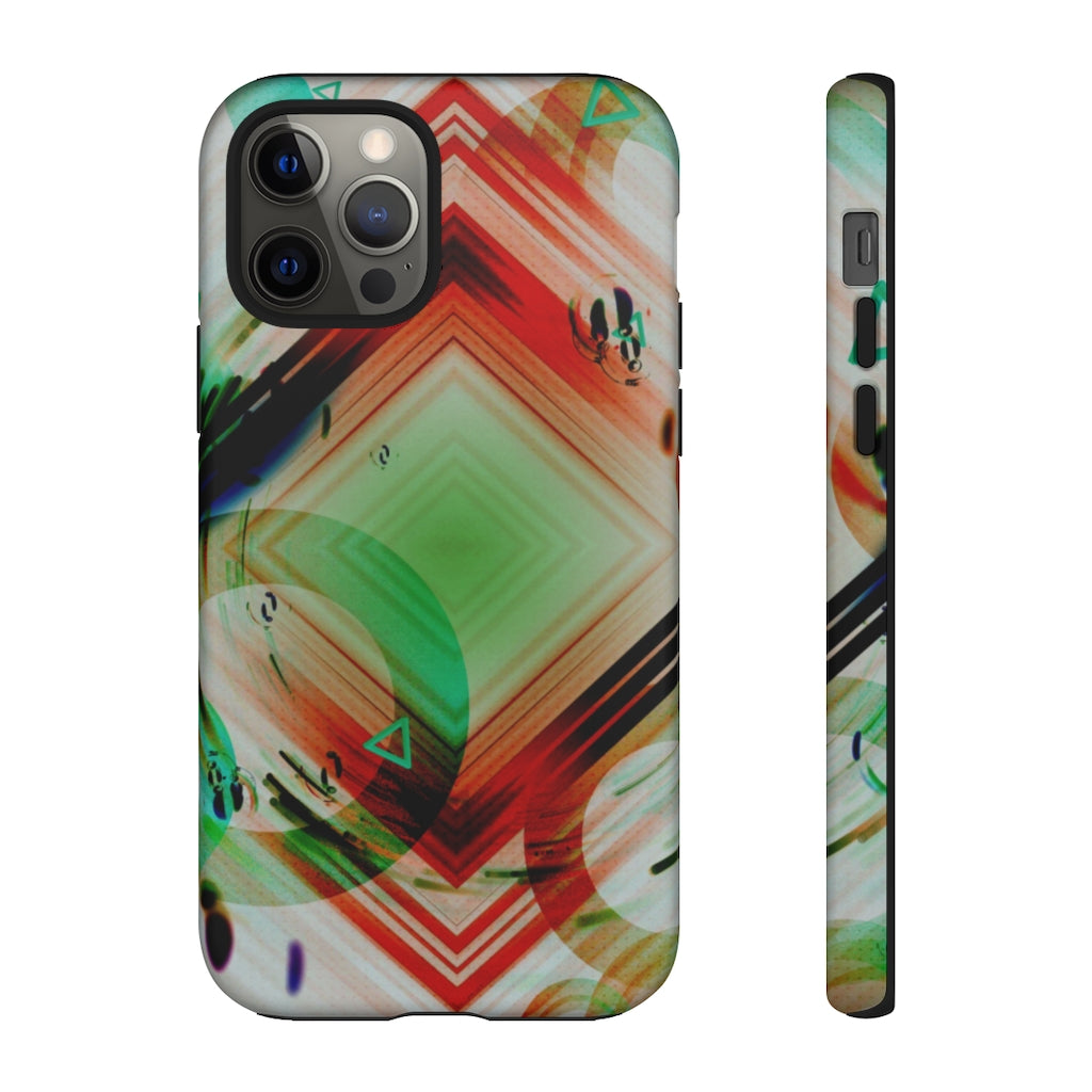 Abstract Geometric iPhone Tough Cases