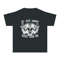 Workout Repeat Youth Midweight Tee