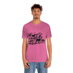 Hustle Harder Unisex Jersey Short Sleeve Tee