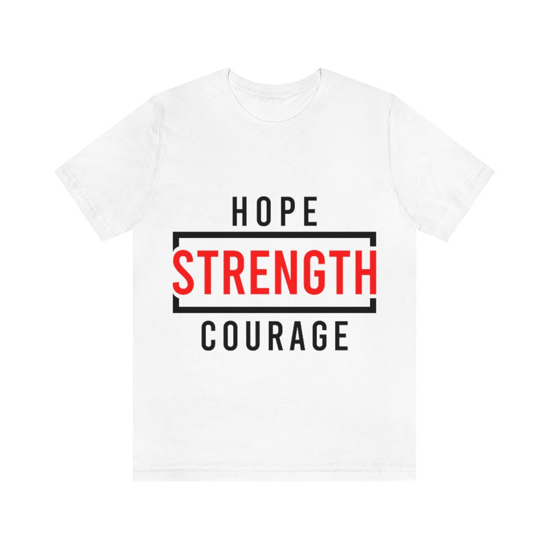 Hope Unisex Jersey Short Sleeve Tee