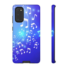 Curving Notes Music Samsung Galaxy Tough Cases