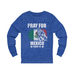 Pray For Mexico Unisex Jersey Long Sleeve Tee