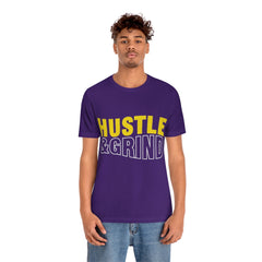 Hustle And Grind Unisex Jersey Short Sleeve Tee