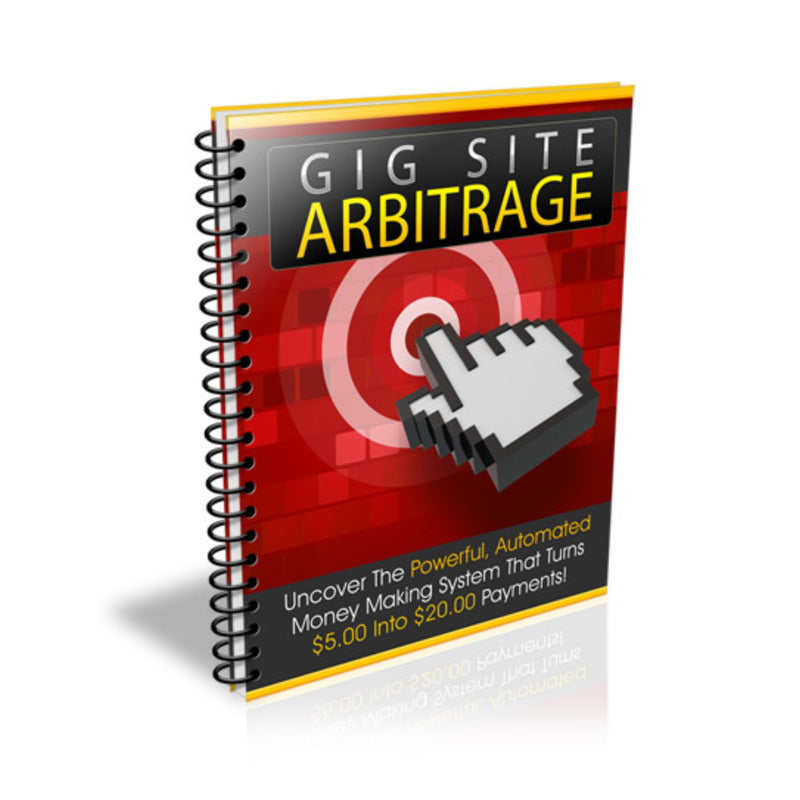 Gig Site Arbitrage Ebook