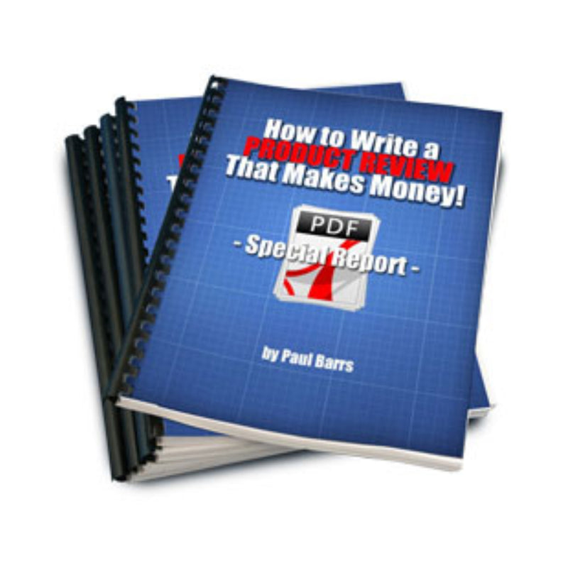 How To Write A Product Review That Makes Money Ebook