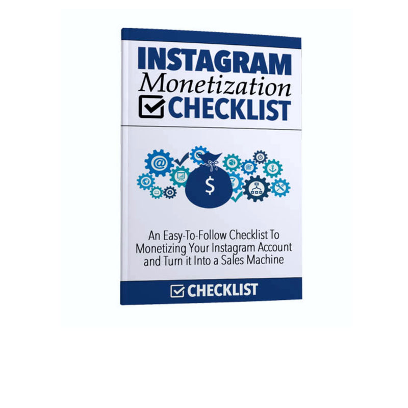 Instagram Monetization Checklist Ebook