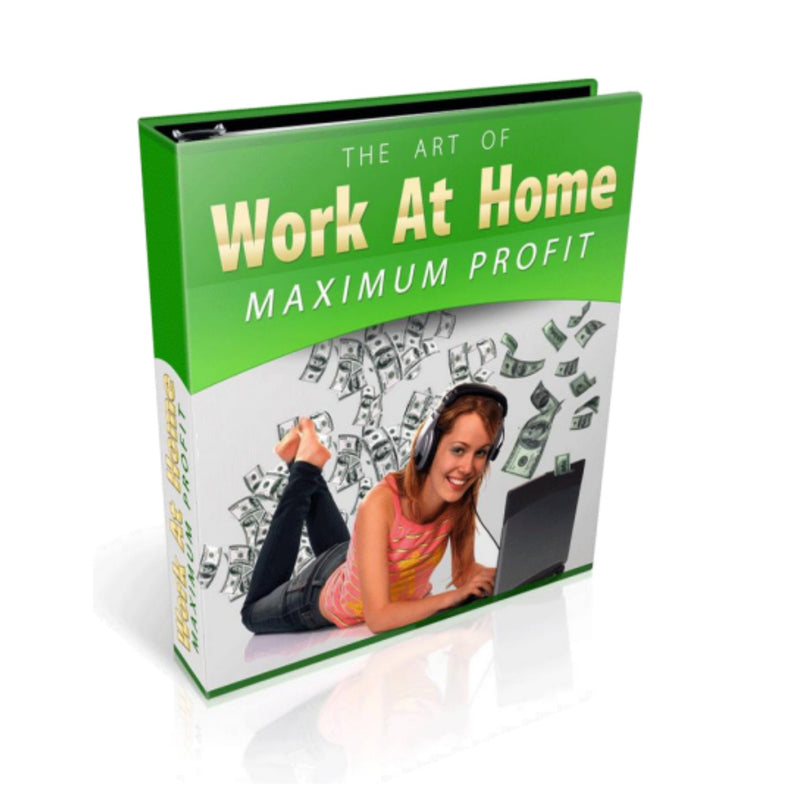 The Art Of Work At Home Maximum Profits Ebook