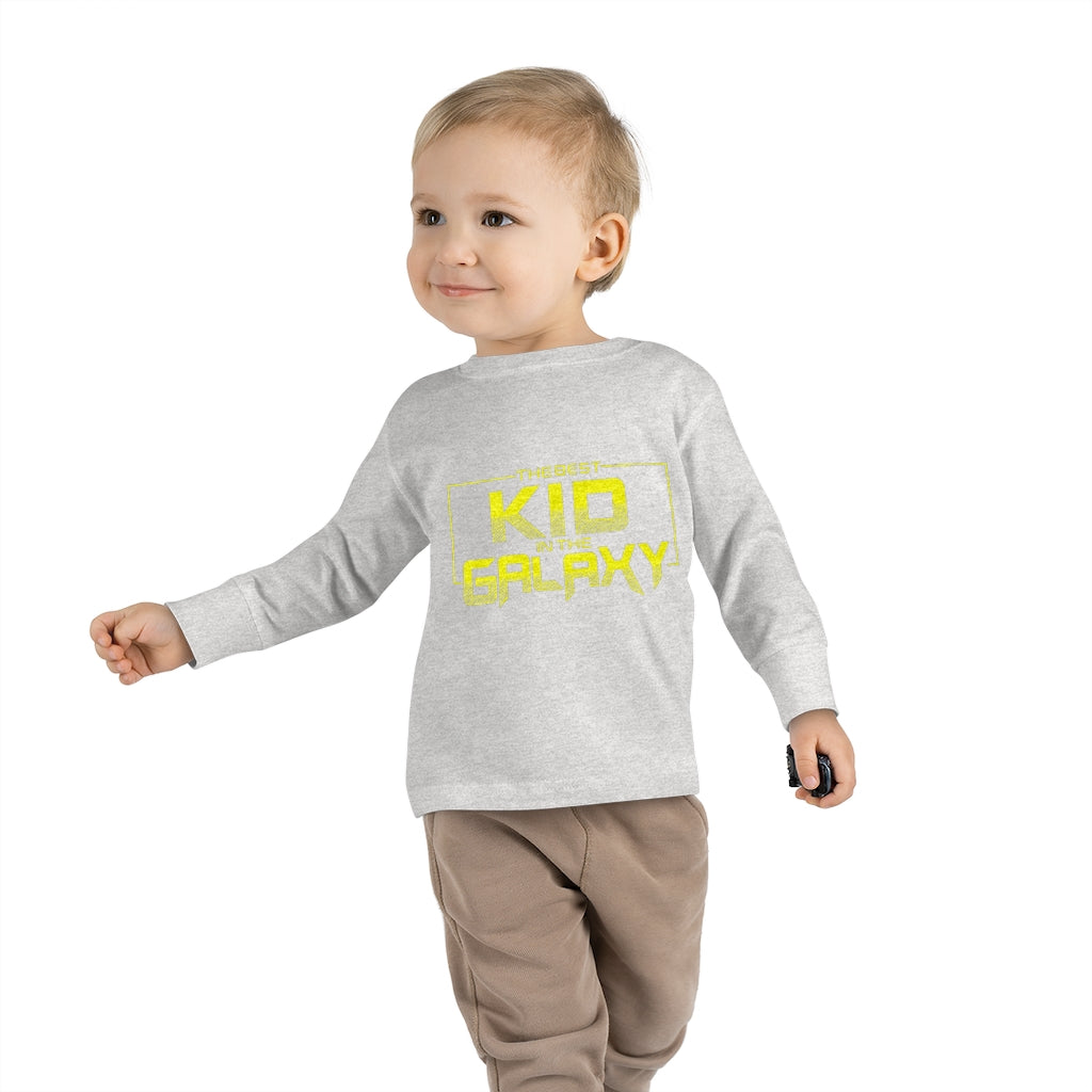 Best In The Galaxy Toddler Long Sleeve Tee