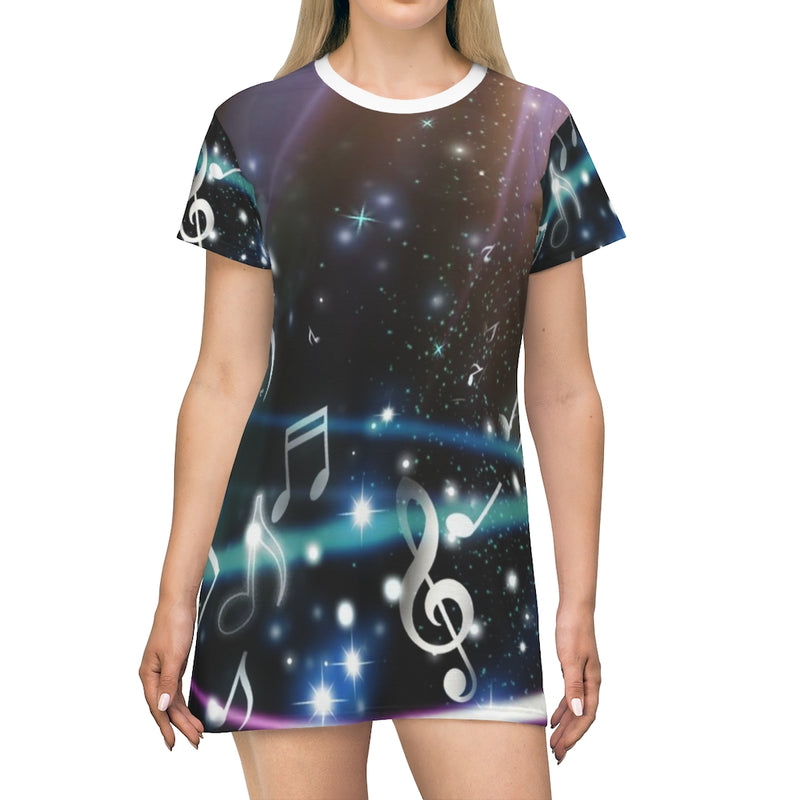 Magical Music T-Shirt Dress