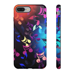 Scattered Notes Music iPhone Tough Cases