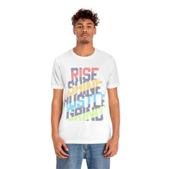 Rise Shine Unisex Jersey Short Sleeve Tee