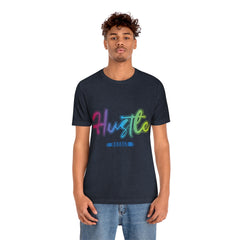 Hustle Harder Unisex Jersey Short Sleeve Tee