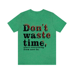 Don't Give Up Unisex Jersey Short Sleeve Tee