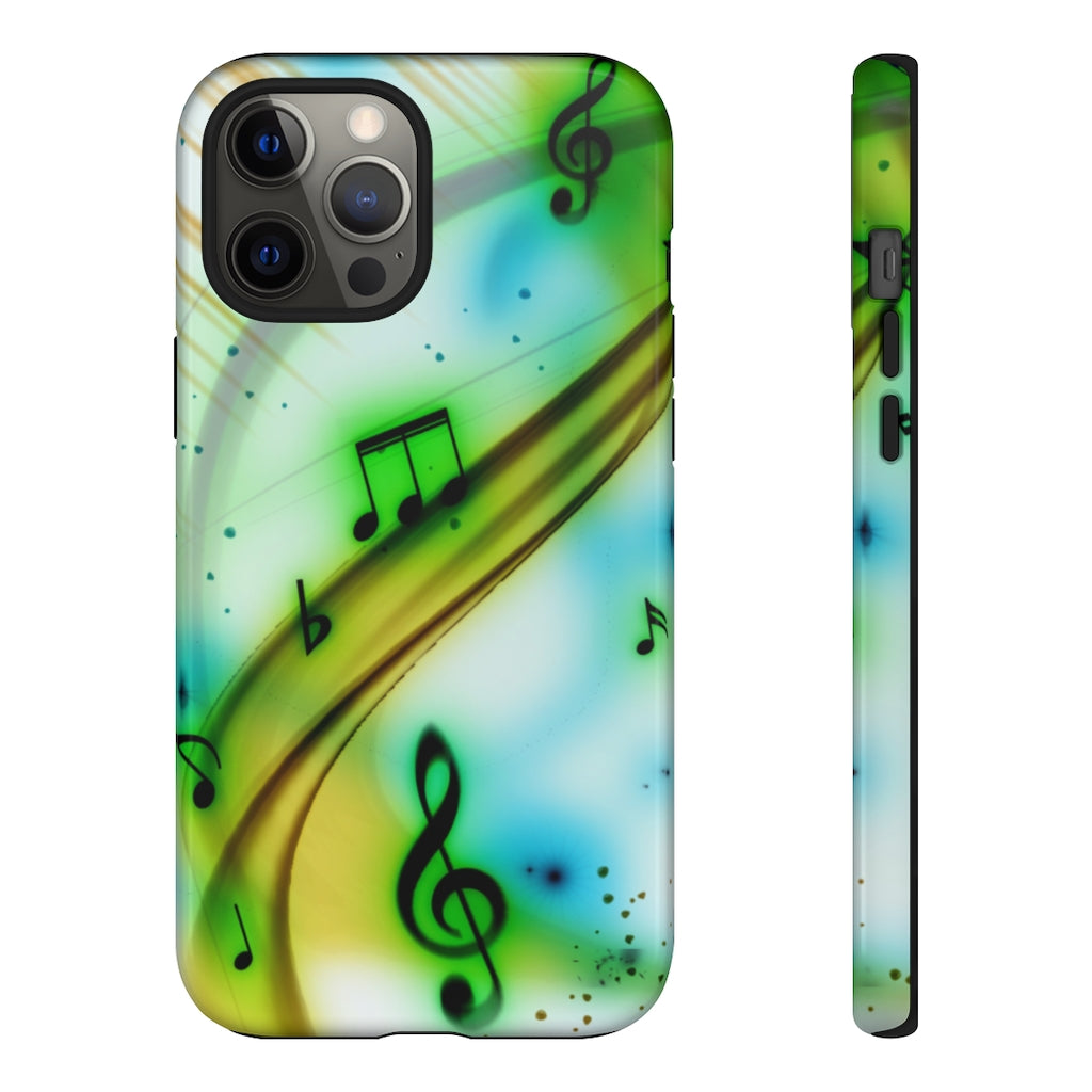 Mystic Swirl Music iPhone Tough Cases