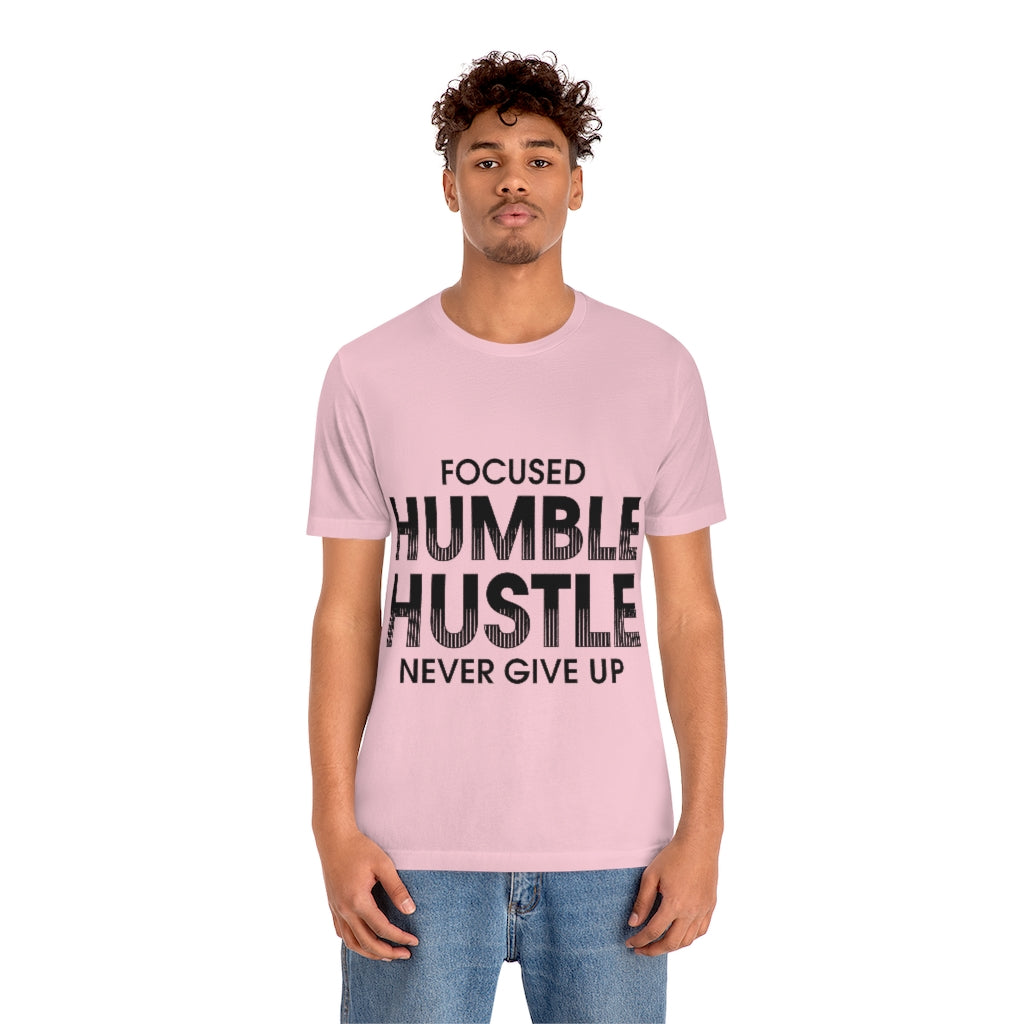 Focused Hustle Unisex Jersey Short Sleeve Tee