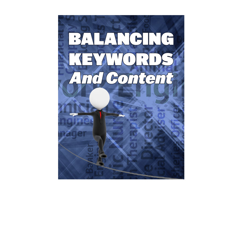 Balancing Keywords And Content Ebook