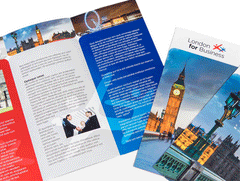 100lb Aqueous Coating 2 Side Full Color Brochures 8.5" x 11"