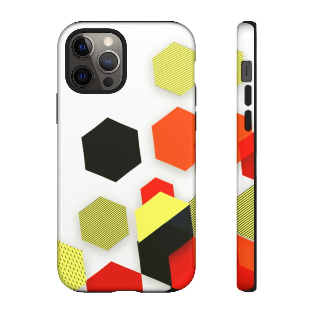 Hexagon Geometric iPhone Tough Cases