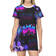Bubble Love T-Shirt Dress