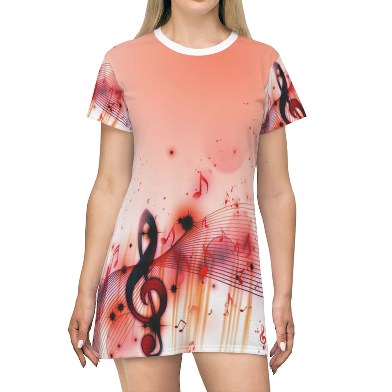 Matrix Music T-Shirt Dress