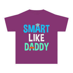 Smart Like Daddy Youth Midweight Tee