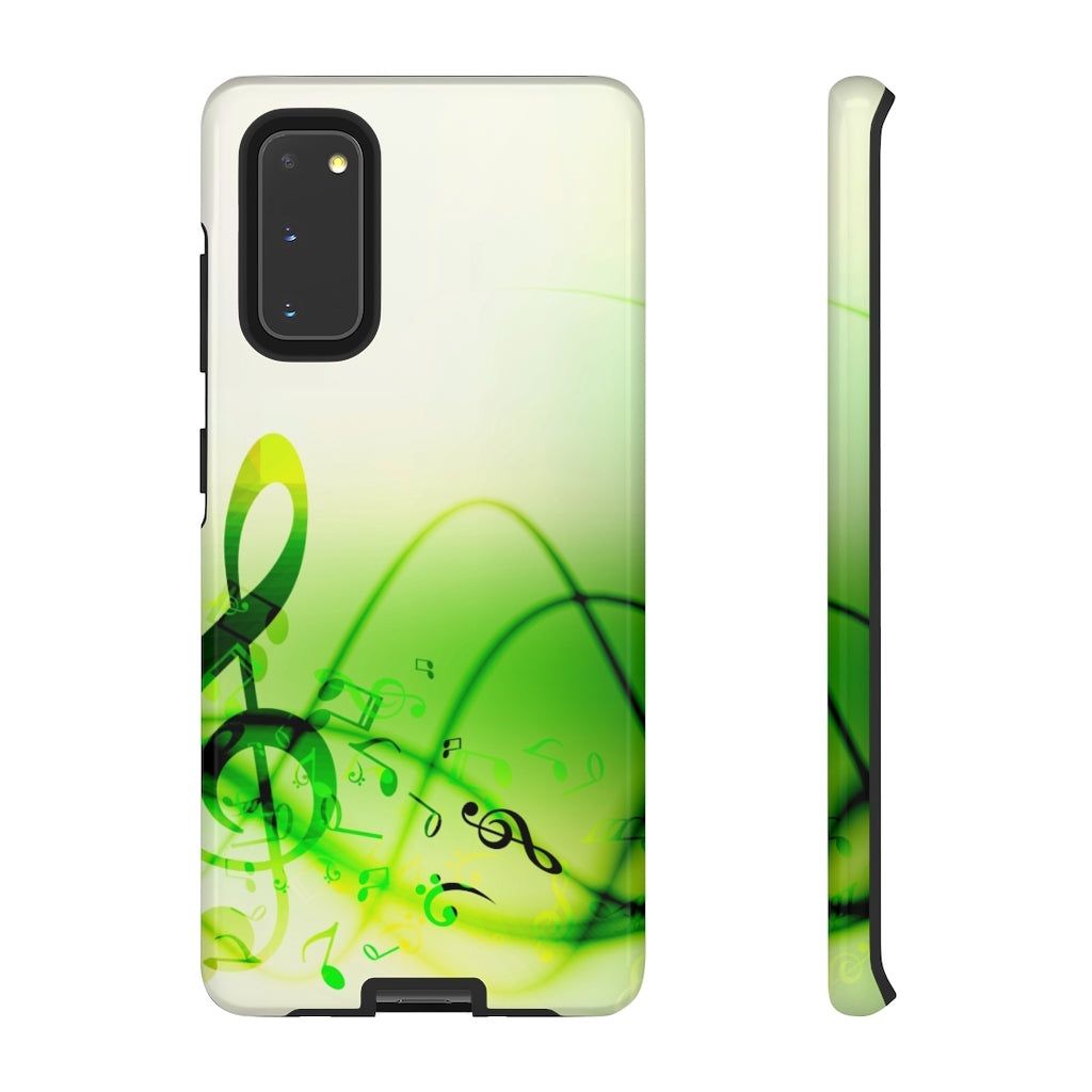 Floating Notes Music Samsung Galaxy Tough Cases