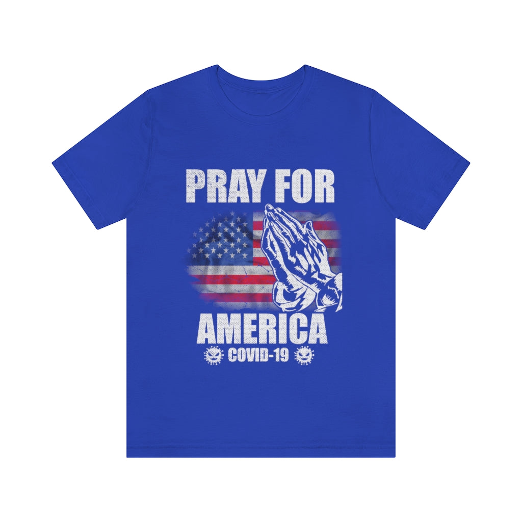 Pray For America Unisex Jersey Short Sleeve Tee