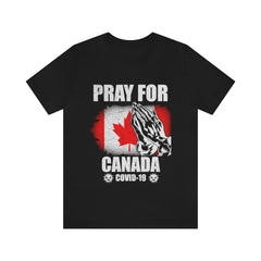 Pray For Canada Unisex Jersey Short Sleeve Tee