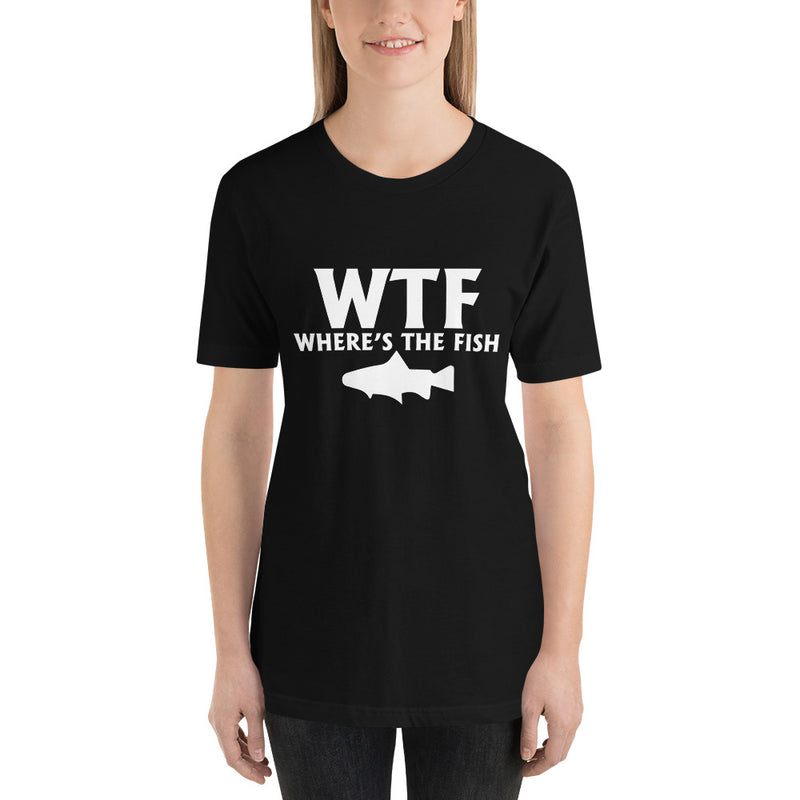 Where's The Fish Short-Sleeve Women T-Shirt