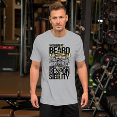 Beard Short-Sleeve Unisex T-Shirt