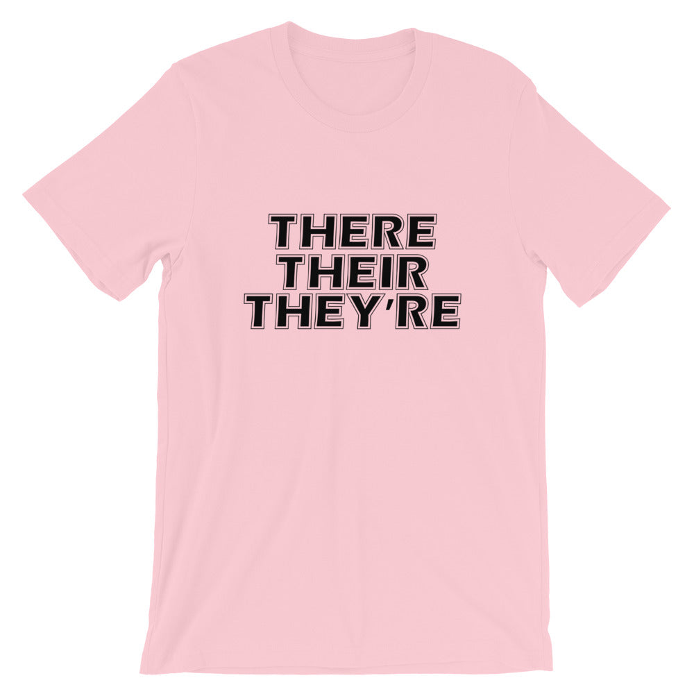 There Their They're Short-Sleeve Women T-Shirt
