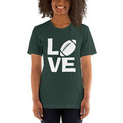 Love Football Short-Sleeve Women T-Shirt