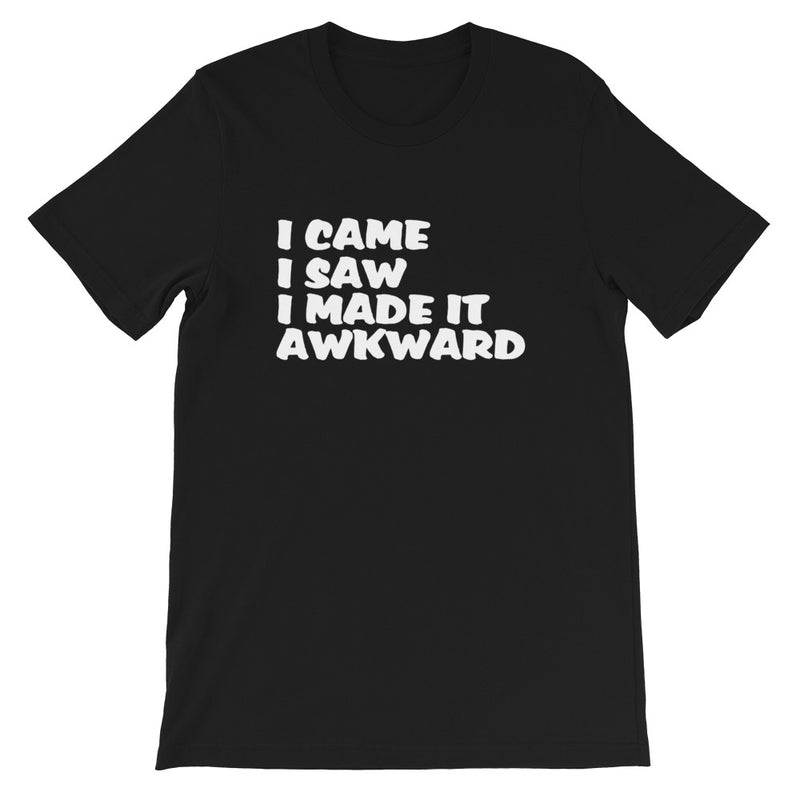 I Came I Saw Short-Sleeve Unisex T-Shirt