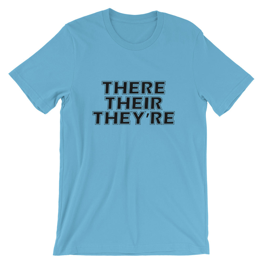 There Their They're Short-Sleeve Women T-Shirt