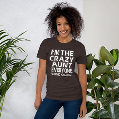 Crazy Aunt Short-Sleeve Women T-Shirt