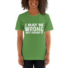 I Doubt It Short-Sleeve Women T-Shirt