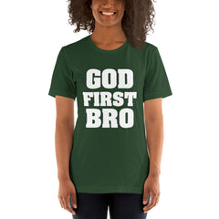 God First Bro Short-Sleeve Women T-Shirt