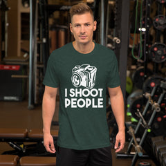 I Shoot People Short-Sleeve Unisex T-Shirt