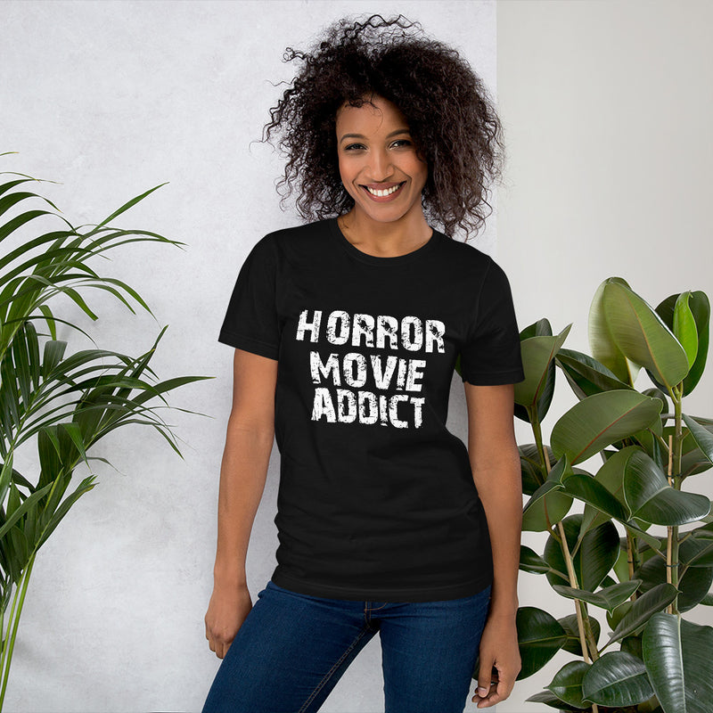 Horror Movie Addict Short-Sleeve Women T-Shirt
