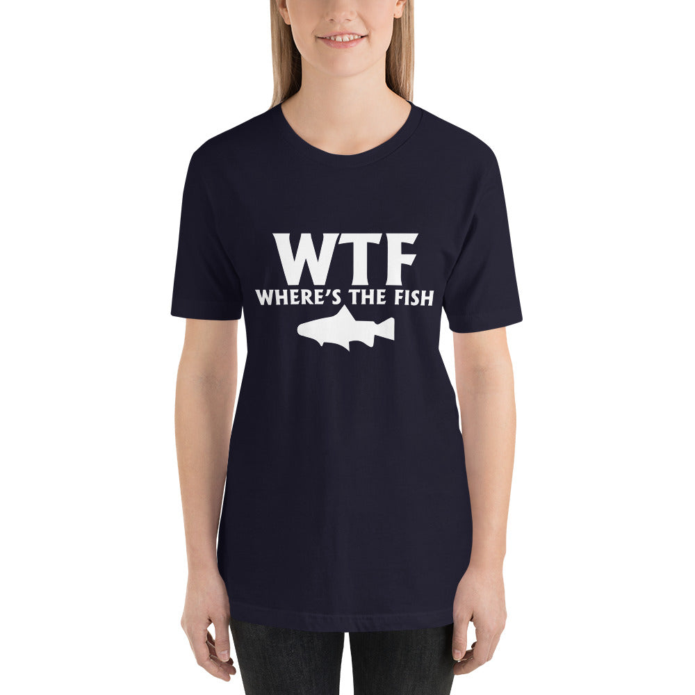 Where's The Fish Short-Sleeve Women T-Shirt