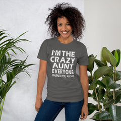 Crazy Aunt Short-Sleeve Women T-Shirt